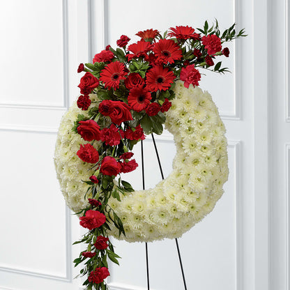 Graceful Tribute Wreath –  West Hollywood Florist, West Hollywood CA