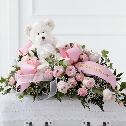 Touch of Sympathy Casket Spray –  West Hollywood Florist, West Hollywood CA