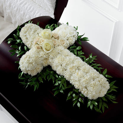 Peaceful Memories Casket Spray (Standard) –  West Hollywood Florist, West Hollywood CA
