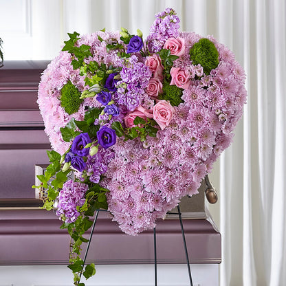 Treasured Love Standing Heart –  West Hollywood Florist, West Hollywood CA