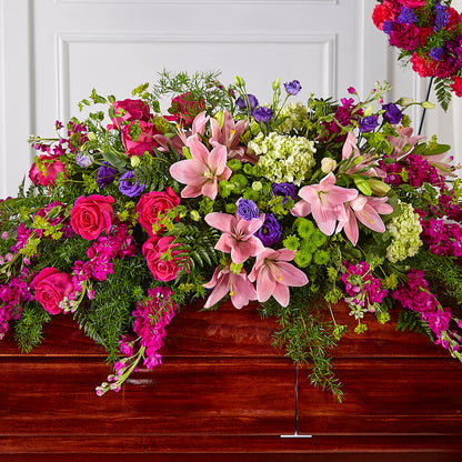 Radiant Tribute Casket Spray –  West Hollywood Florist, West Hollywood CA