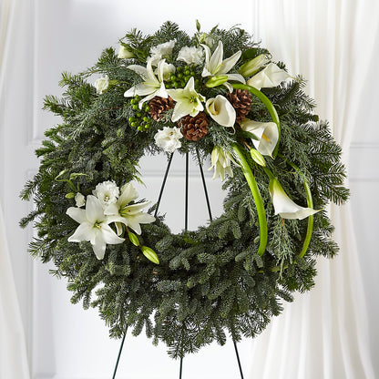 Greens of Hope Wreath –  West Hollywood Florist, West Hollywood CA