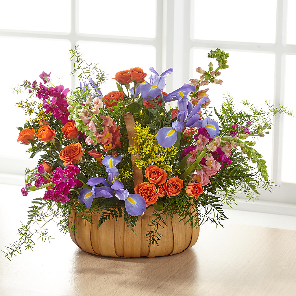 Garden of Life Basket –  West Hollywood Florist, West Hollywood CA