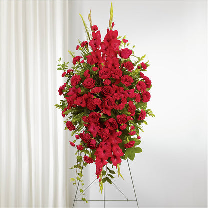 From the Heart Standing Spray –  West Hollywood Florist, West Hollywood CA