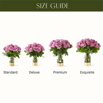 Secret Admirer Lavender Rose Bouquet –  West Hollywood Florist, West Hollywood CA