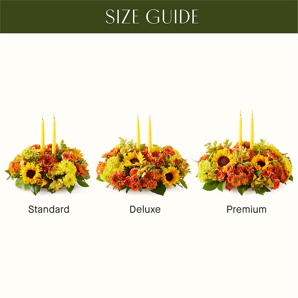 Autumn Harmony Centerpiece –  West Hollywood Florist, West Hollywood CA