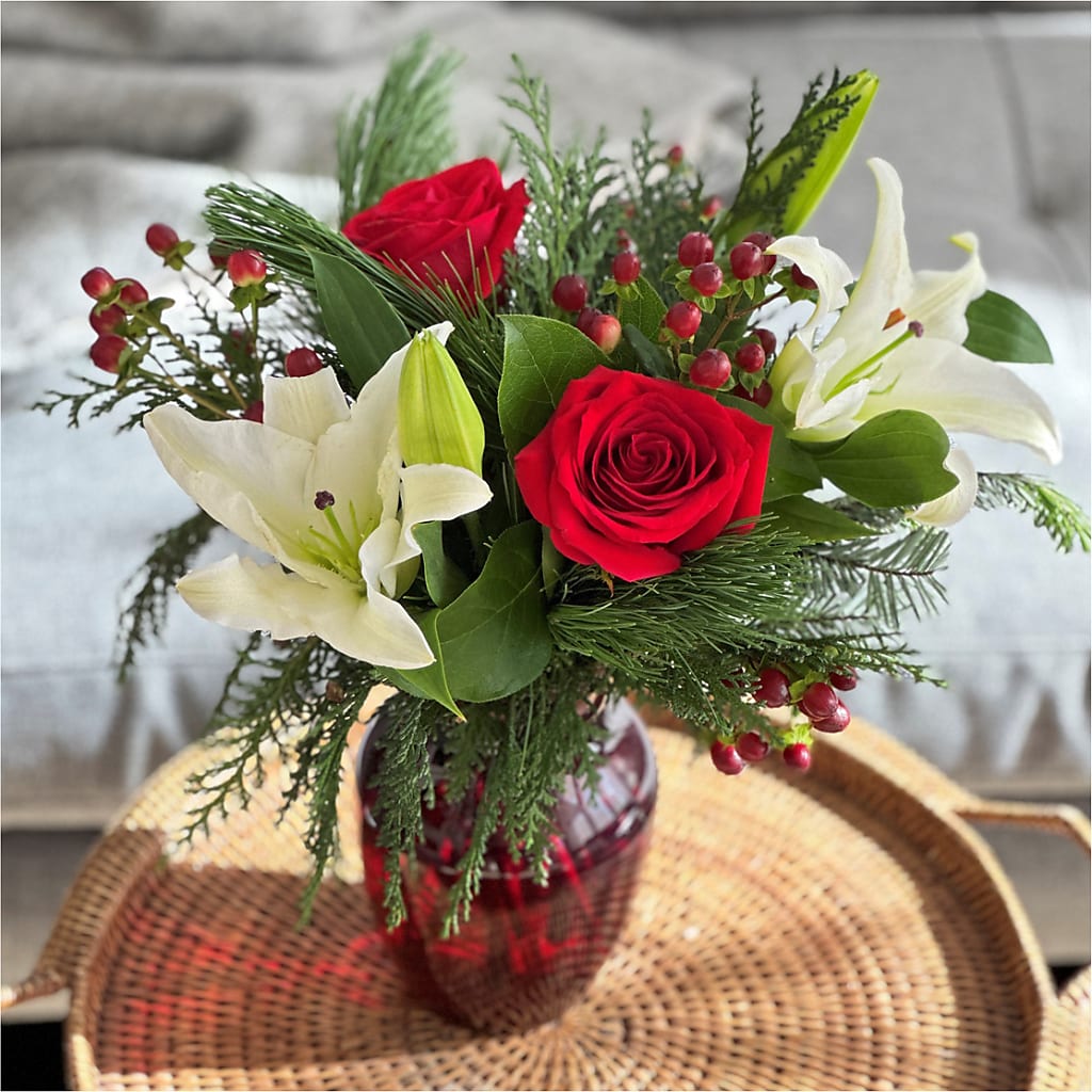 Evergreen Delight Bouquet –  West Hollywood Florist, West Hollywood CA