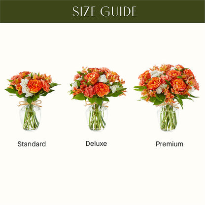 Apricot Glow Bouquet –  West Hollywood Florist, West Hollywood CA