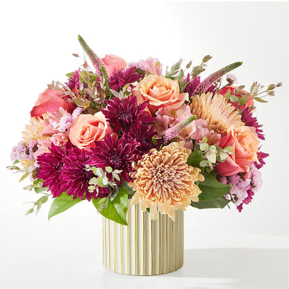 Berry Cobbler Bouquet with Ivory Vase –  West Hollywood Florist, West Hollywood CA