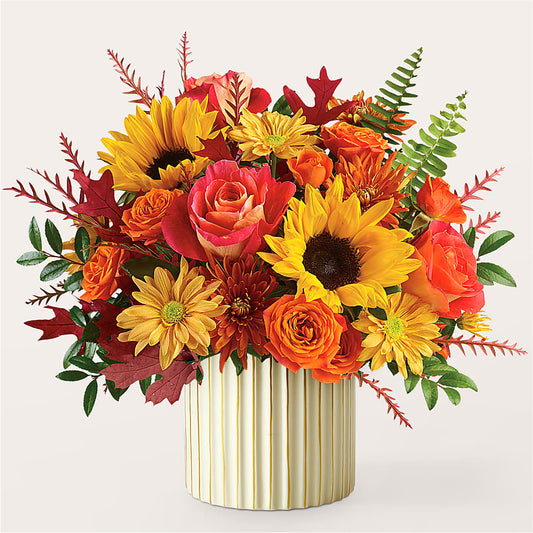 Fall Campfire Bouquet –  West Hollywood Florist, West Hollywood CA