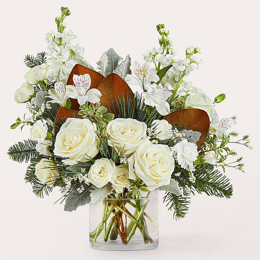 Fresh Snowfall Bouquet –  West Hollywood Florist, West Hollywood CA