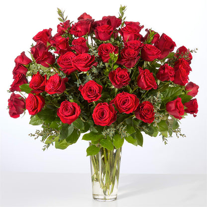 Forever Yours Fifty Stem Red Rose Bouquet –  West Hollywood Florist, West Hollywood CA