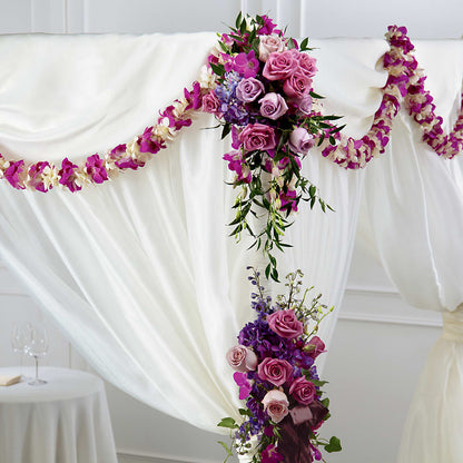 Color & Light Chuppah Decor –  West Hollywood Florist, West Hollywood CA